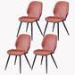 Armless Kitchen Dining Side Chair Industrial Wingback Side Chair