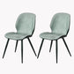 Armless Kitchen Dining Side Chair Industrial Wingback Side Chair