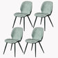 Armless Kitchen Dining Side Chair Industrial Wingback Side Chair