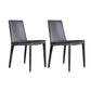 Contemporary Home Side Chair Upholstered Armless Dining Chair