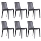 Contemporary Home Side Chair Upholstered Armless Dining Chair