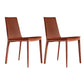 Contemporary Home Side Chair Upholstered Armless Dining Chair