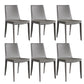 Contemporary Home Side Chair Upholstered Armless Dining Chair