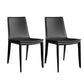 Contemporary Home Side Chair Upholstered Armless Dining Chair