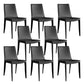 Contemporary Home Side Chair Upholstered Armless Dining Chair