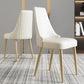 Kitchen Home Glam Chair Sedia da pranzo senza braccioli con imbottitura
