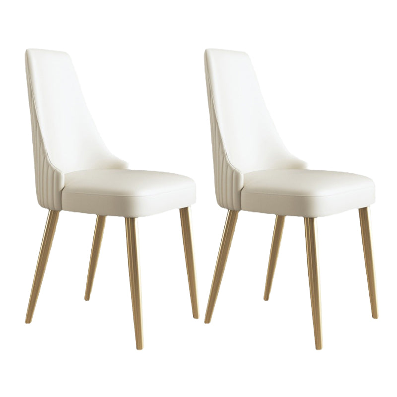 Kitchen Home Glam Chair Sedia da pranzo senza braccioli con imbottitura