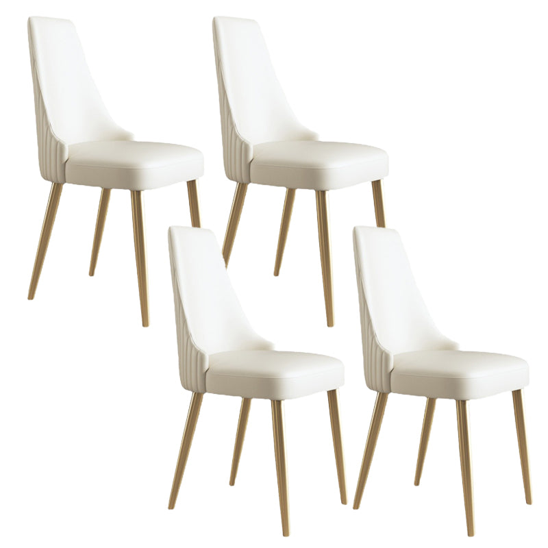 Kitchen Home Glam Chair Sedia da pranzo senza braccioli con imbottitura