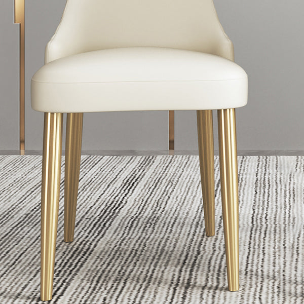 Kitchen Home Glam Chair Sedia da pranzo senza braccioli con imbottitura
