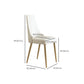Kitchen Home Glam Chair Sedia da pranzo senza braccioli con imbottitura