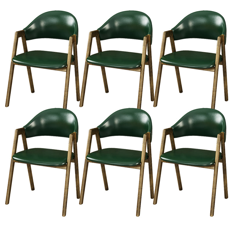 Sedie da pranzo in fux in pelle glam sedia da pranzo aperta