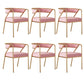 Dining Room Glam Chair Gold Legs Velvet Arm Chair with Upholstered