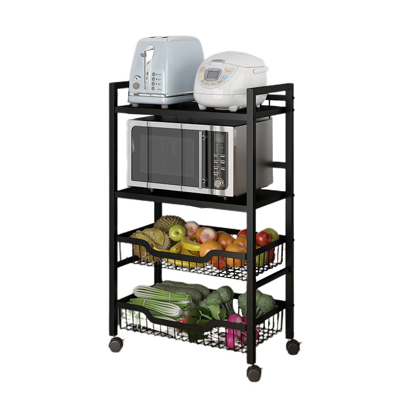 ダイニングルームメタル準備テーブルオープンストレージ長方形の準備テーブル