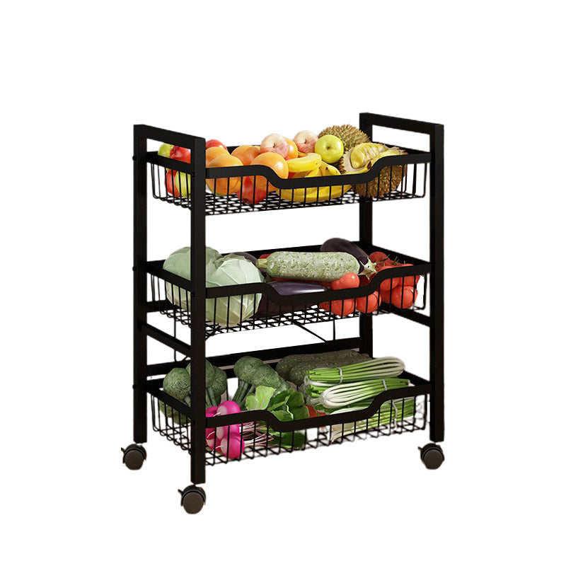 ダイニングルームメタル準備テーブルオープンストレージ長方形の準備テーブル