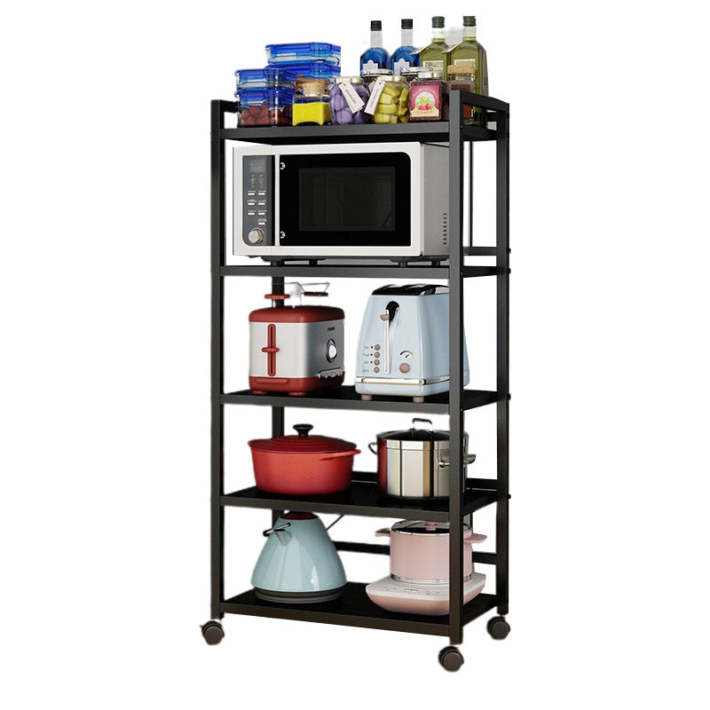 ダイニングルームメタル準備テーブルオープンストレージ長方形の準備テーブル