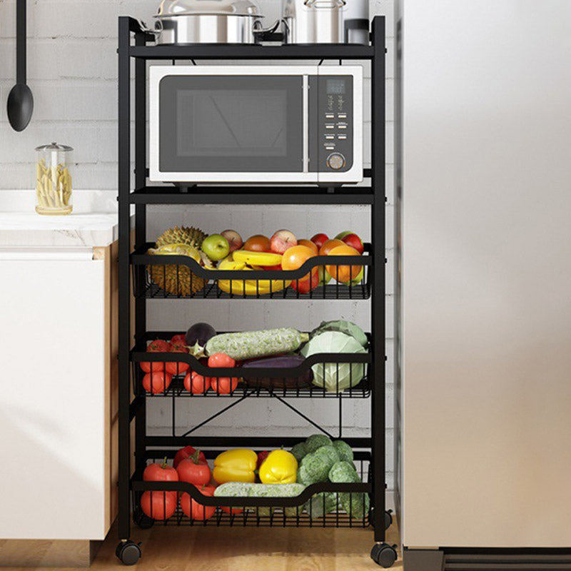 ダイニングルームメタル準備テーブルオープンストレージ長方形の準備テーブル