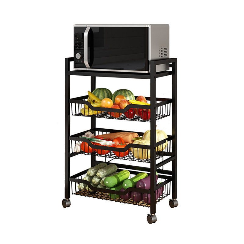 ダイニングルームメタル準備テーブルオープンストレージ長方形の準備テーブル