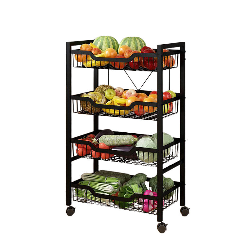 ダイニングルームメタル準備テーブルオープンストレージ長方形の準備テーブル