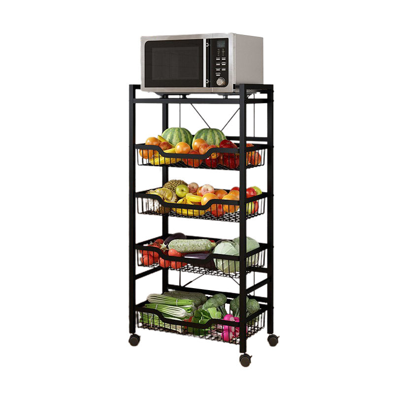 ダイニングルームメタル準備テーブルオープンストレージ長方形の準備テーブル