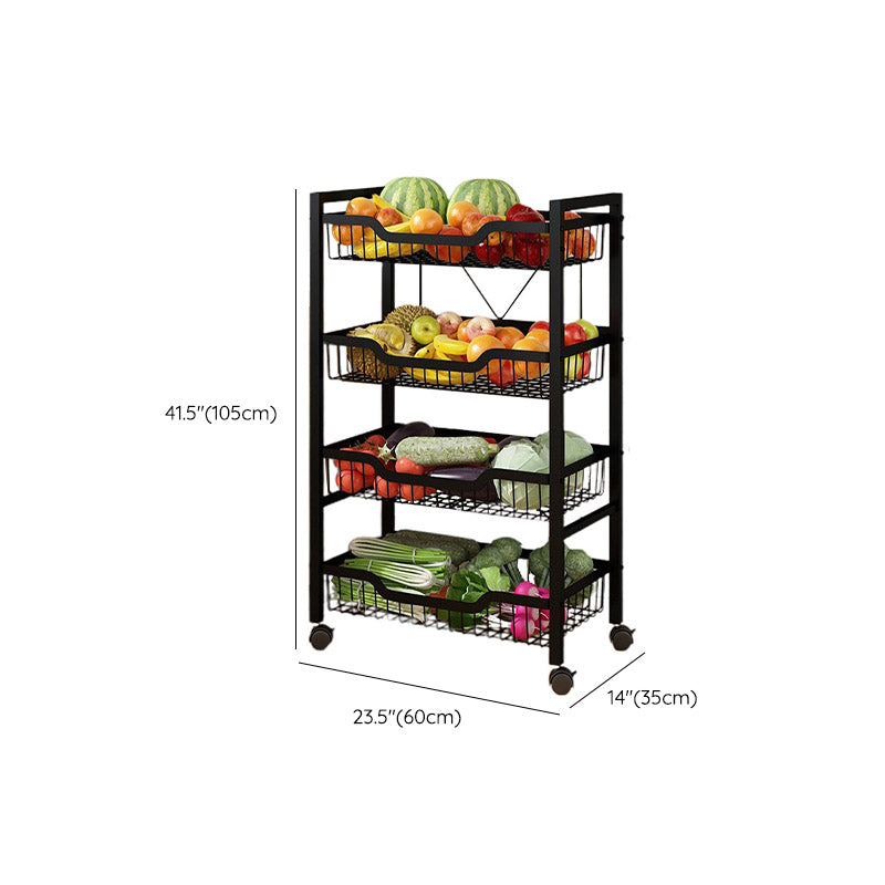ダイニングルームメタル準備テーブルオープンストレージ長方形の準備テーブル