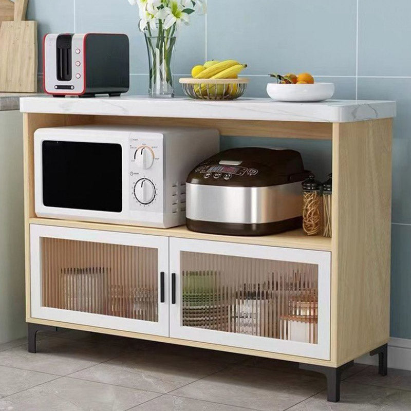 Moderne stijl keukeneiland tafel dubbelzijdig kast keukeneiland