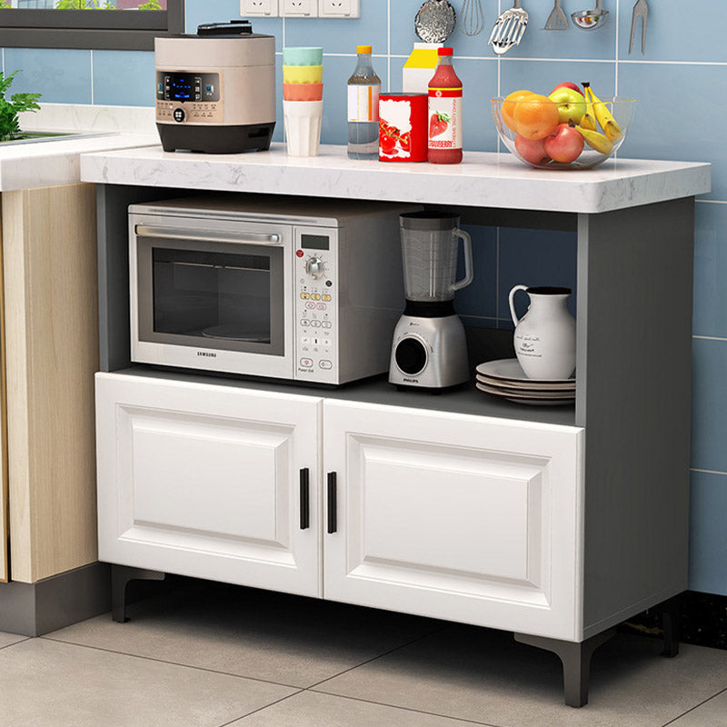 Moderne stijl keukeneiland tafel dubbelzijdig kast keukeneiland