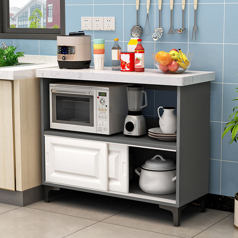 Moderne stijl keukeneiland tafel dubbelzijdig kast keukeneiland