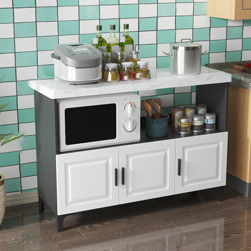 Moderne stijl keukeneiland tafel dubbelzijdig kast keukeneiland