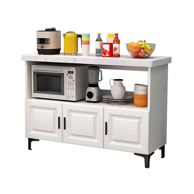 Moderne stijl keukeneiland tafel dubbelzijdig kast keukeneiland