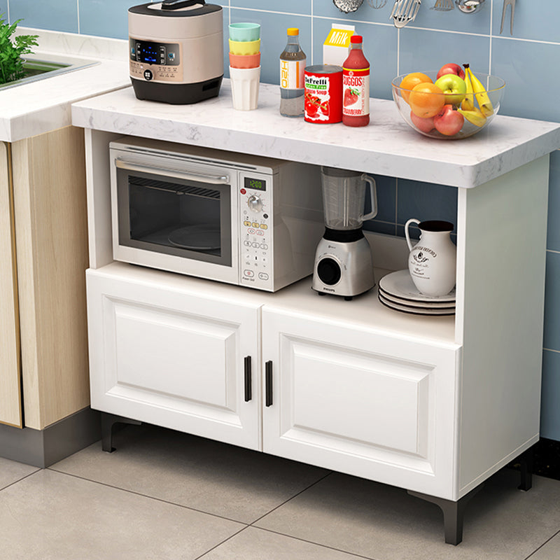 Moderne stijl keukeneiland tafel dubbelzijdig kast keukeneiland