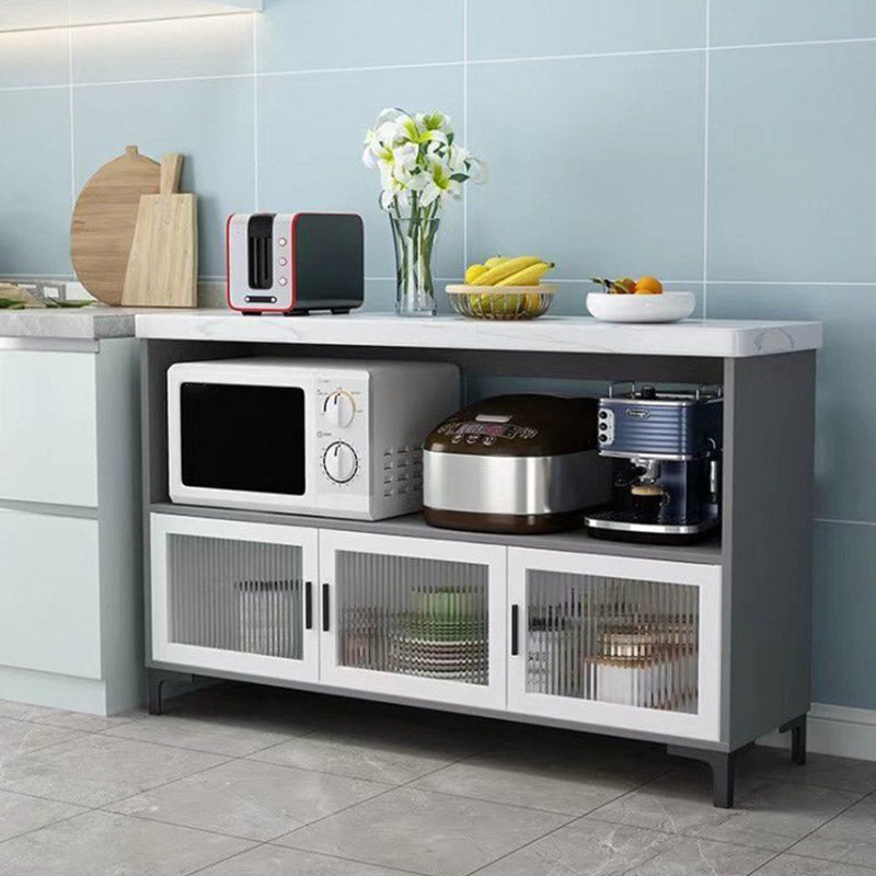 Moderne stijl keukeneiland tafel dubbelzijdig kast keukeneiland