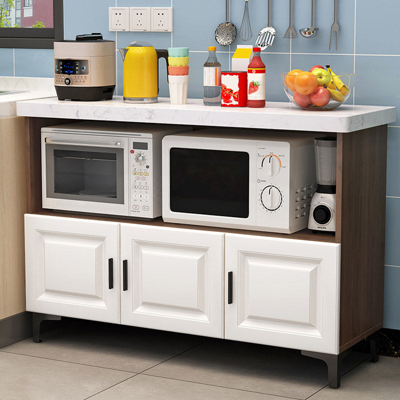 Moderne stijl keukeneiland tafel dubbelzijdig kast keukeneiland