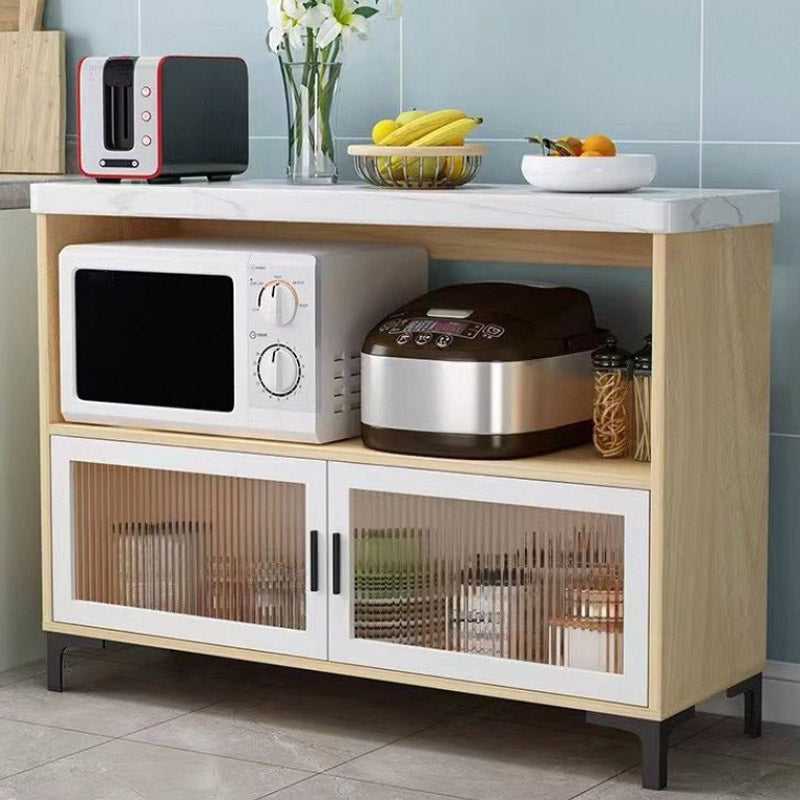 Moderne stijl keukeneiland tafel dubbelzijdig kast keukeneiland