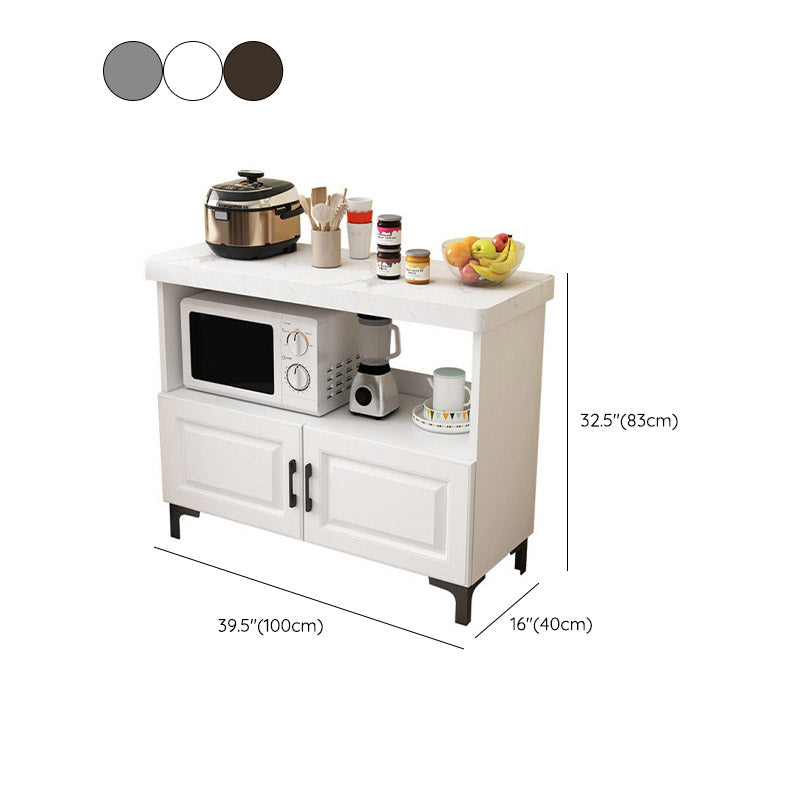 Moderne stijl keukeneiland tafel dubbelzijdig kast keukeneiland