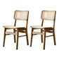 Modern Style Bar Stool Solid Wood Counter Stool for Living Room
