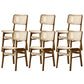 Modern Style Bar Stool Solid Wood Counter Stool for Living Room
