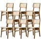 Modern Style Bar Stool Solid Wood Counter Stool for Living Room
