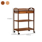 Rolling Kitchen Trolley Rectangular Bamboo Wooden Prep Table Clearhalo 'furn' 'furn_kitchen_islands_carts' 'Furniture' 'Kitchen & Dining Furniture' 'Kitchen Islands & Carts' 'kitchen_islands_carts' 6663209