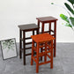 Solid Wood Bar Stool Counter Armless Backless Stool for Living Room Clearhalo 'Bar Furniture' 'Bar Stools' 'bar_stools' 'furn' 'furn_bar_stools' 'Furniture' 'Kitchen & Dining Furniture' 6663322