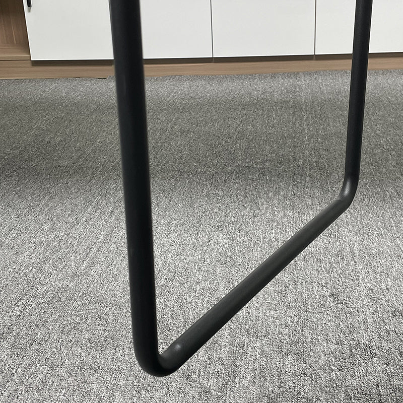 Industrial Leather Bar Stool Backrest Adjustable Counter Stool for Living Room Clearhalo 'Bar Furniture' 'Bar Stools' 'bar_stools' 'furn' 'furn_bar_stools' 'Furniture' 'Kitchen & Dining Furniture' 6663426