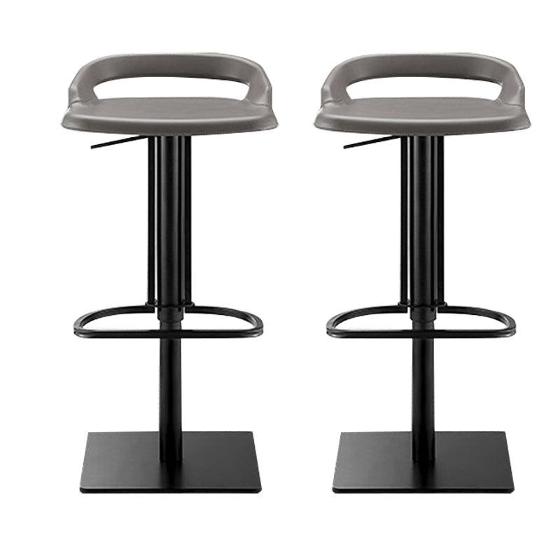 Industrial Leather Bar Stool Backrest Adjustable Counter Stool for Bristol