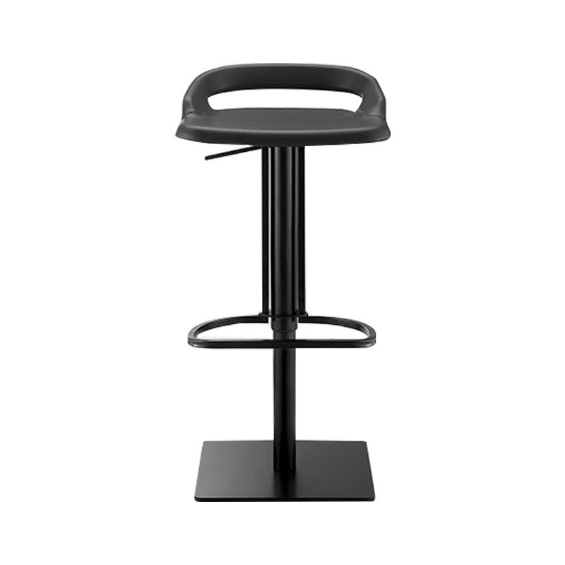 Industrial Leather Bar Stool Backrest Adjustable Counter Stool for Bristol