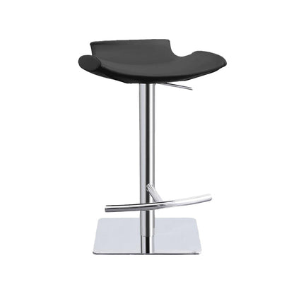 Adjustable Bar Stool Industrial Backrest Counter Stool for Bristol Black 1 Piece Clearhalo 'Bar Furniture' 'Bar Stools' 'bar_stools' 'furn' 'furn_bar_stools' 'Furniture' 'Kitchen & Dining Furniture' 6663729