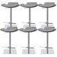 Adjustable Bar Stool Industrial Backrest Counter Stool for Bristol Gray 6 Piece Set Clearhalo 'Bar Furniture' 'Bar Stools' 'bar_stools' 'furn' 'furn_bar_stools' 'Furniture' 'Kitchen & Dining Furniture' 6663745