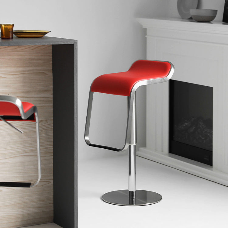 Sgabello da bar in pelle industriale sgabello da cornice per soggiorno per soggiorno