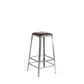 Faux Leather Dining Stools Armless Bar Stools with Metal Base Backless 1 Piece Bar Stool(30"H) Clearhalo 'Bar Furniture' 'Bar Stools' 'bar_stools' 'furn' 'furn_bar_stools' 'Furniture' 'Kitchen & Dining Furniture' 6664167
