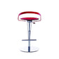 Industrial Leather Bar Stool Low Back Adjustable Counter Stool for Bristol