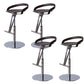 Industrial Leather Bar Stool Low Back Adjustable Counter Stool for Bristol