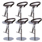 Industrial Leather Bar Stool Low Back Adjustable Counter Stool for Bristol