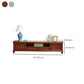 Porta TV in legno Porta TV tradizionale Console con cassetti